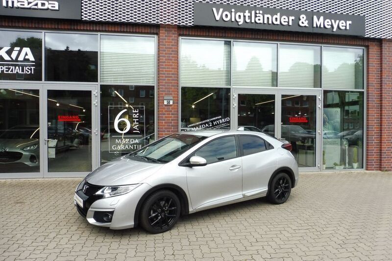 Silber Gebraucht 2015 Honda Civic Sport Limousine | 11.885 € (Fairer Preis) - Bild 1/4