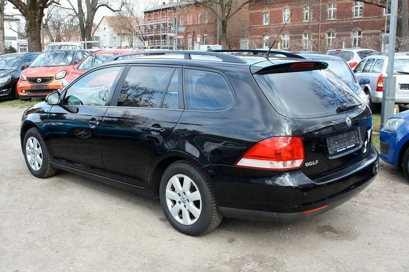 Gebraucht VW Golf V Trendline 102 PS (75 kW) 2008 Schwarz Kombi