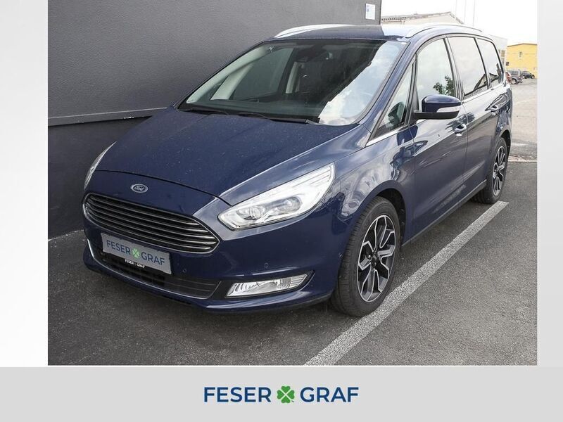 Blazerblau Gebraucht 2018 Ford Galaxy Titanium Van / Kleinbus | 24.948 € (Fairer Preis) - Bild 1/4