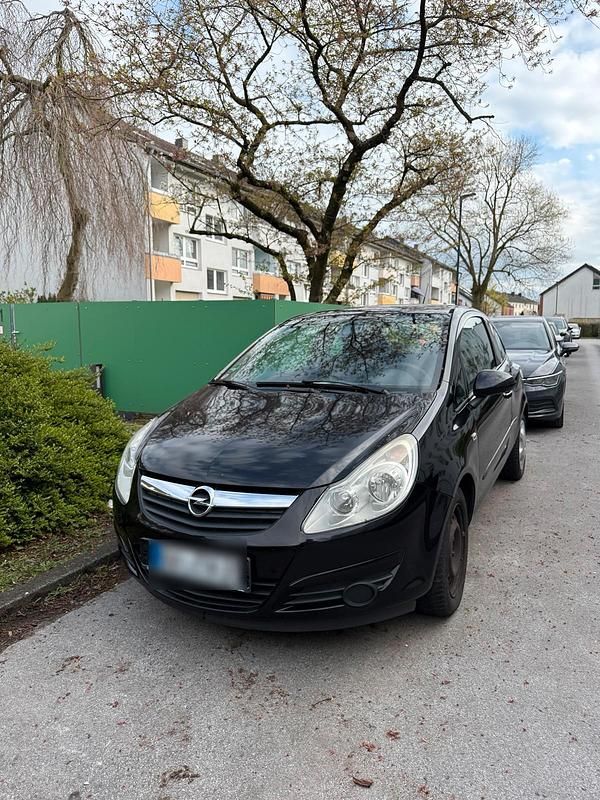 Gebraucht Opel Corsa 59 PS (43 kW) 2007 Schwarz Kleinwagen