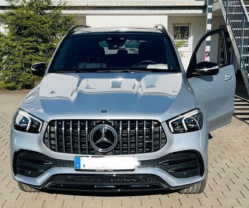 Silber Gebraucht 2023 Mercedes GLE53 AMG AMG SUV | 84.990 € (Superpreis) - Bild 1/4