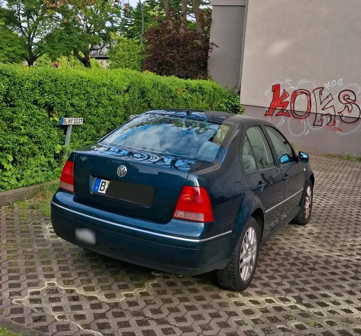 Occasion VW Bora 105 ch (77 kW) 2002 Bleue Berline