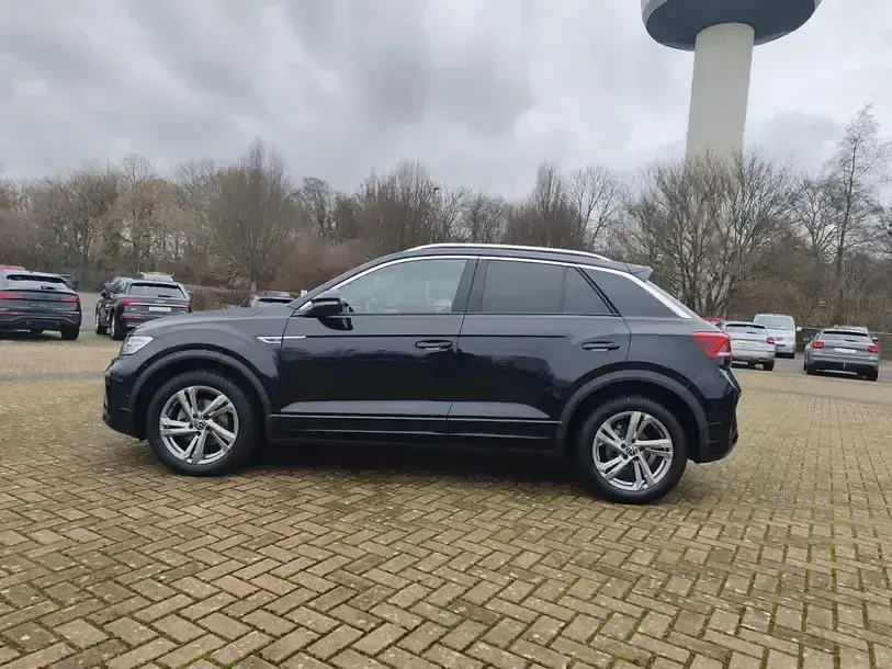 Usata VW T-Roc R-line 110 CV (80 kW) 2023 Nero SUV