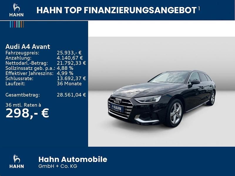 Gebraucht Audi A4 Advanced 204 PS (150 kW) 2023 Brillantschwarz Kombi