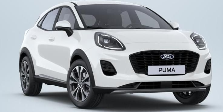 Frozen white Neu 2025 Ford Puma Titanium SUV | 23.089 € (Superpreis) - Bild 1/3