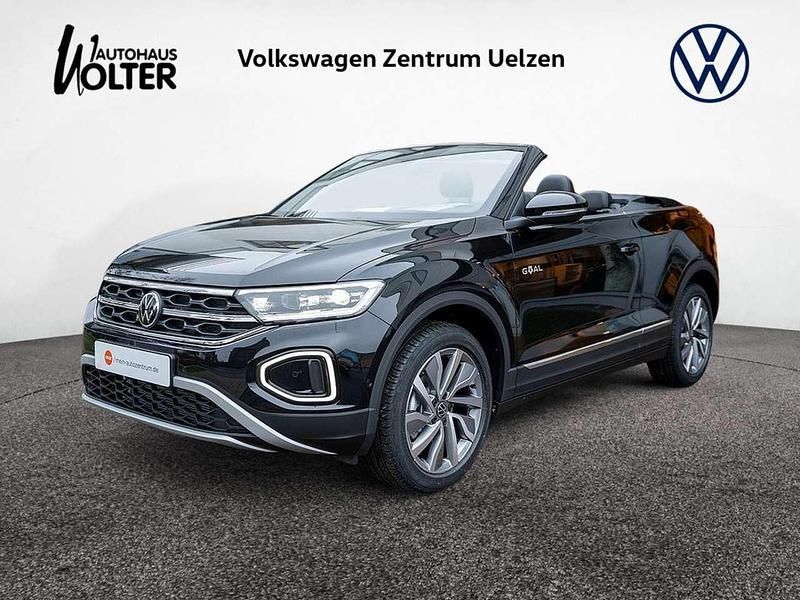 Deep black Gebraucht 2025 VW T-Roc Cabriolet Goal Cabrio | 34.777 € (Fairer Preis) - Bild 1/4