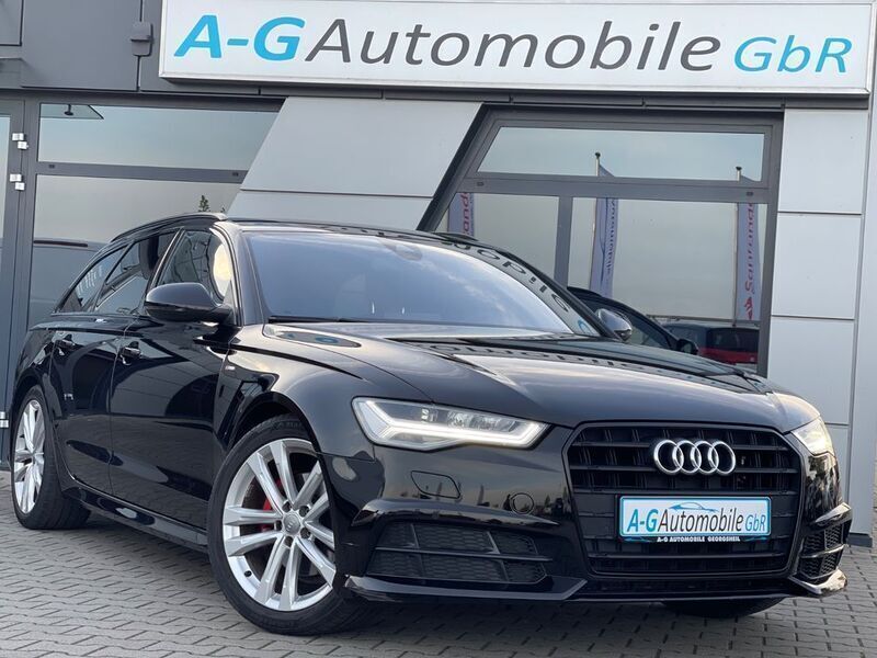 Brillantschwarz Gebraucht 2018 Audi A6 S-line plus Kombi | 23.500 € (Fairer Preis) - Bild 1/4