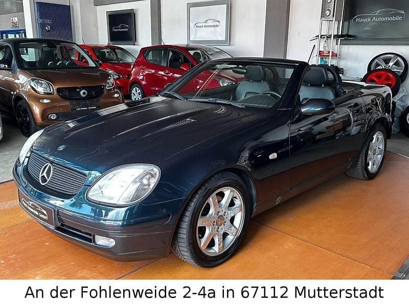 Blau Gebraucht 1997 Mercedes SLK200 Cabrio | 2.990 € (Guter Preis) - Bild 1/3