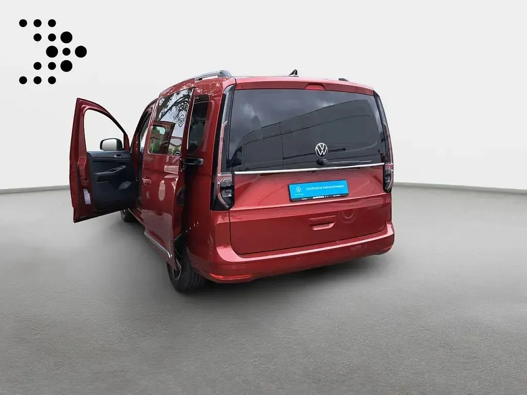 Gebraucht VW Caddy Maxi Style 114 PS (83 kW) 2022 Rot Van / Kleinbus
