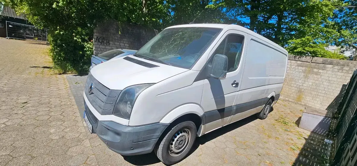Second-hand VW Crafter 109 CP (80 kW) 2011 Alb Van