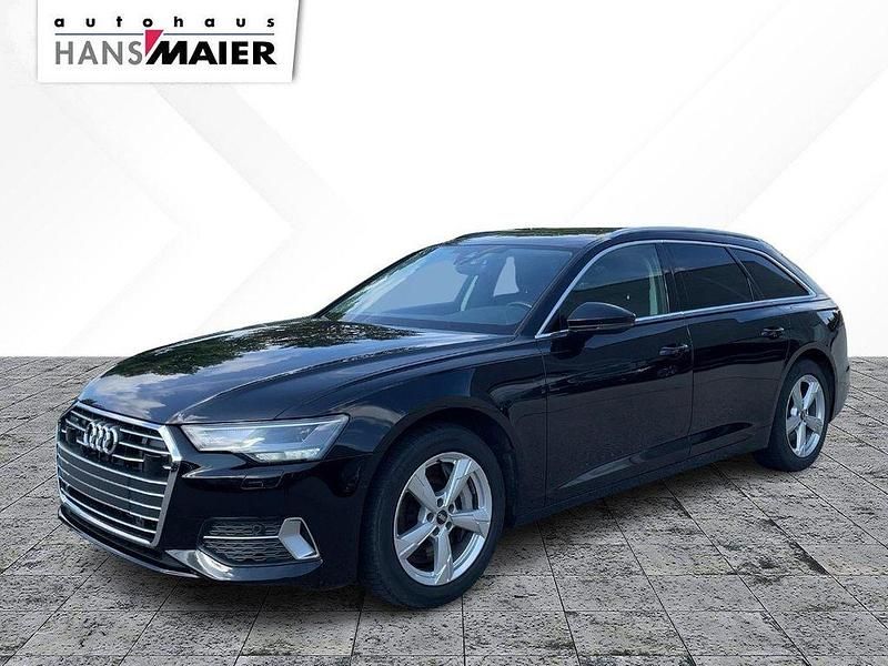 Brillantschwarz Gebraucht 2022 Audi A6 Ambiente Kombi | 32.399 € (Guter Preis) - Bild 1/4