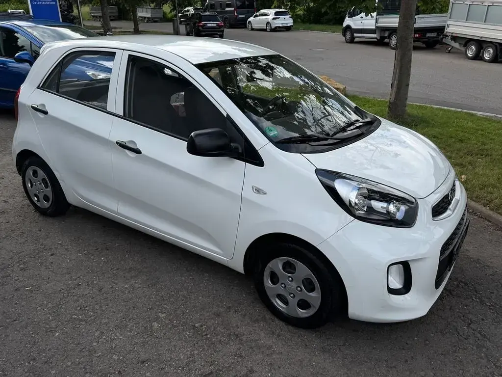 Gebraucht Kia Picanto 67 PS (49 kW) 2016 Weiß Kleinwagen