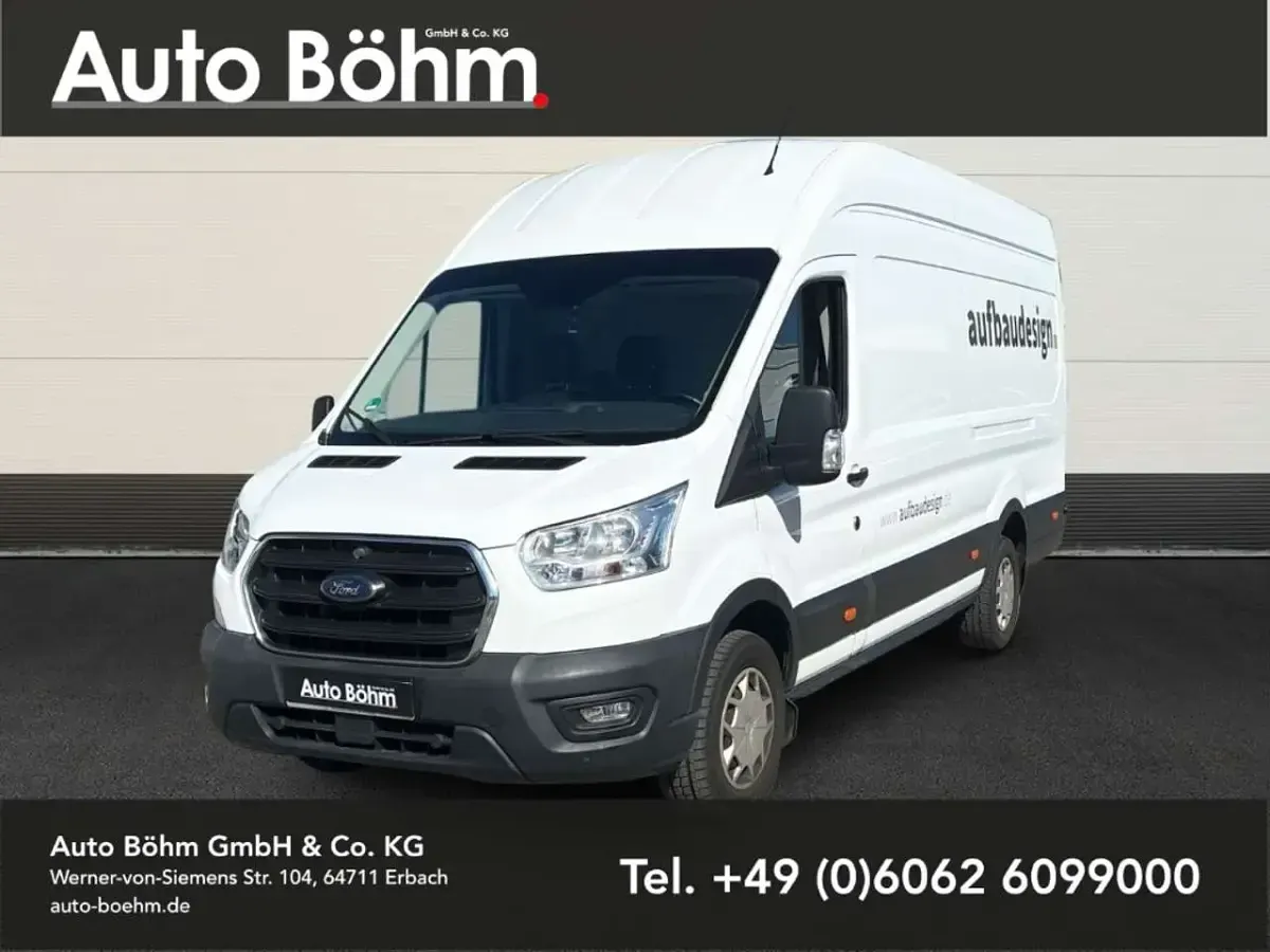 Second-hand Ford Transit Trend 185 CP (136 kW) 2020 Alb Monovolum