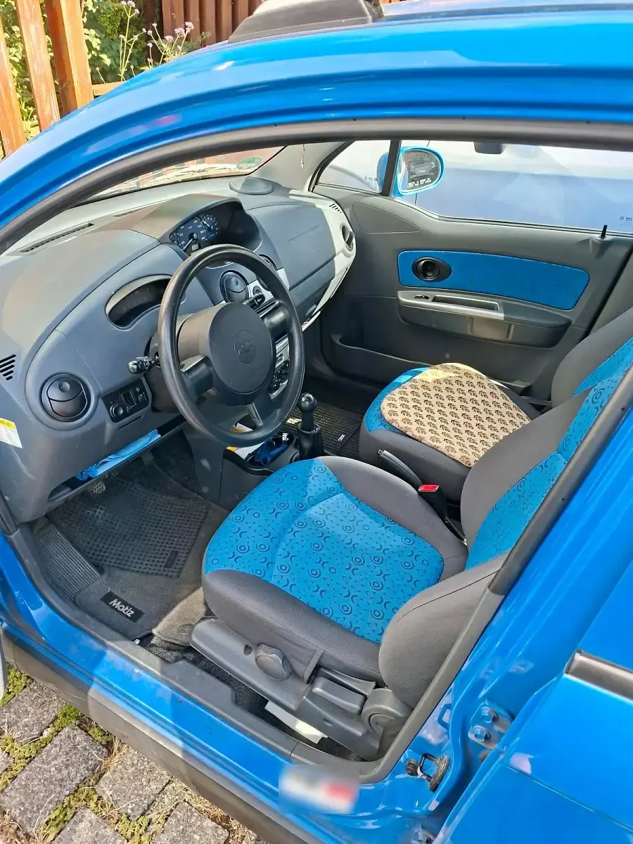 Gebraucht Chevrolet Matiz 65 PS (47 kW) 2010 Blau Kleinwagen