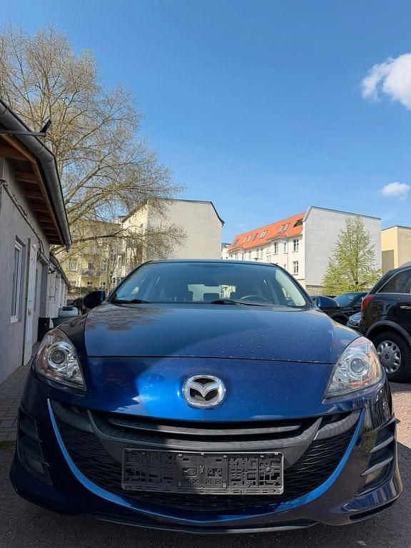 Gebraucht Mazda 3 Active Plus 105 PS (77 kW) 2011 Blau Limousine