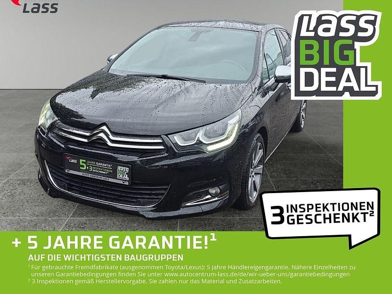 Schwarz Gebraucht 2015 Citroën C4 PureTech Limousine | 10.980 € (Etwas zu teuer) - Bild 1/4