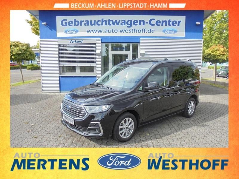 Schwarz Gebraucht 2022 Ford Tourneo Connect Titanium Van / Kleinbus | 25.950 € (Superpreis) - Bild 1/4