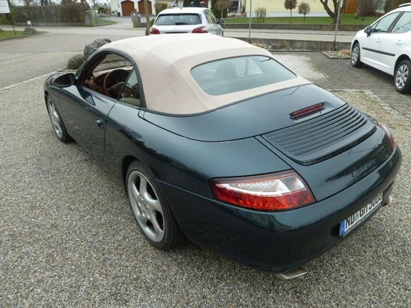 Gebraucht Porsche 911 Carrera Cabriolet 320 PS (235 kW) 2003 Lagogrün metallic Cabrio