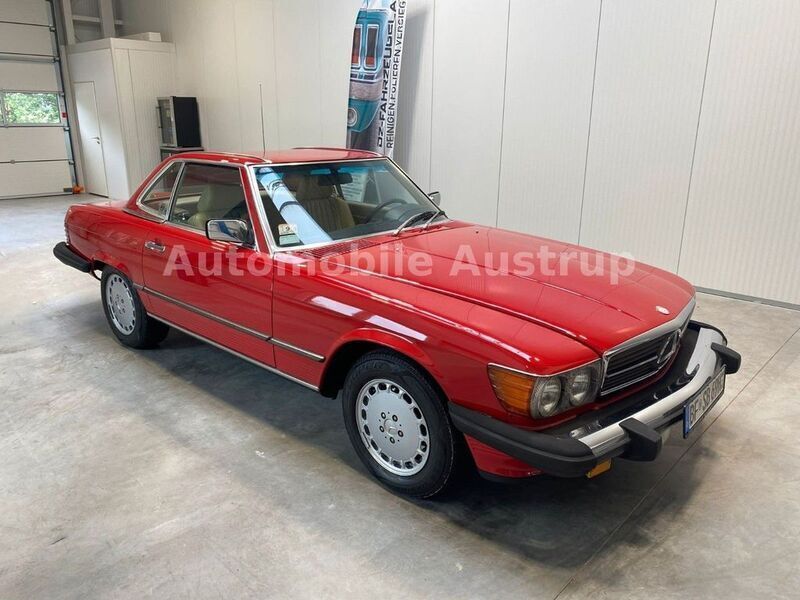Rot Gebraucht 1989 Mercedes 560 Cabrio | 20.700 € - Bild 1/4