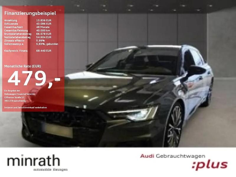Daytonagrau perleffekt Gebraucht 2024 Audi S6 Ambiente Kombi | 68.440 € (Superpreis) - Bild 1/4