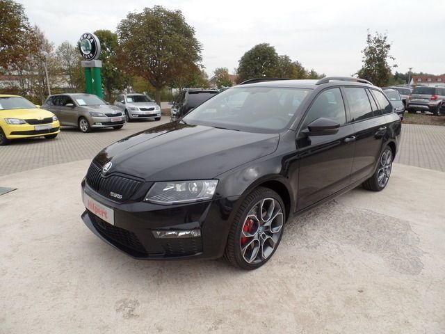 Gebraucht Skoda Octavia RS 220 PS (161 kW) 2016 Schwarz metallic Kombi