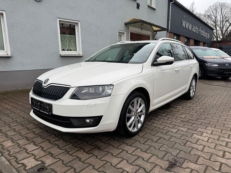Gebraucht Skoda Octavia Elegance 105 PS (77 kW) 2014 Weiß Kleinwagen