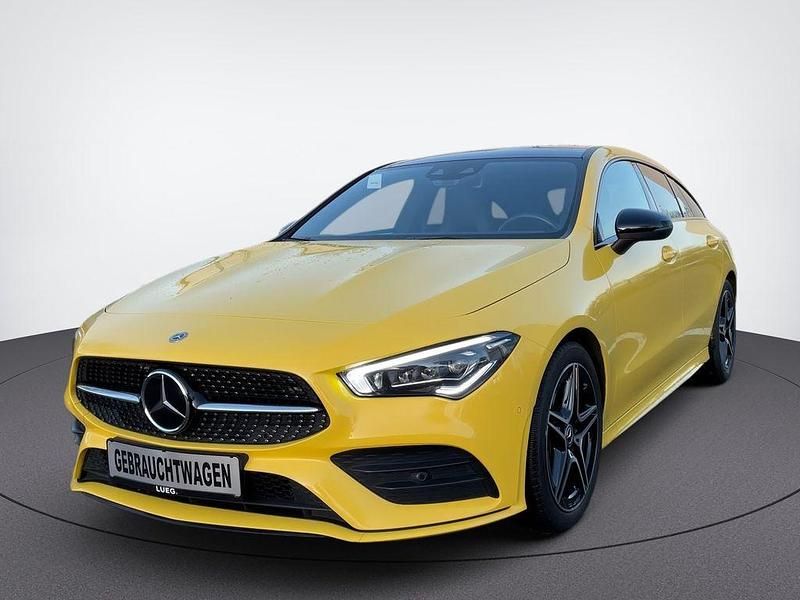 Gebraucht Mercedes CLA220 Shooting Brake Night 190 PS (139 kW) 2019 Gelb Kombi