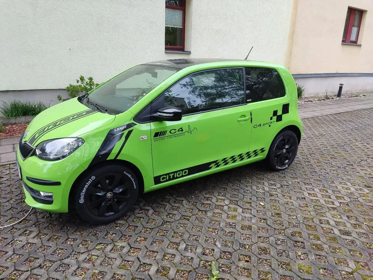 Gebraucht Skoda Citigo Clever 60 PS (44 kW) 2018 Grün Kleinwagen