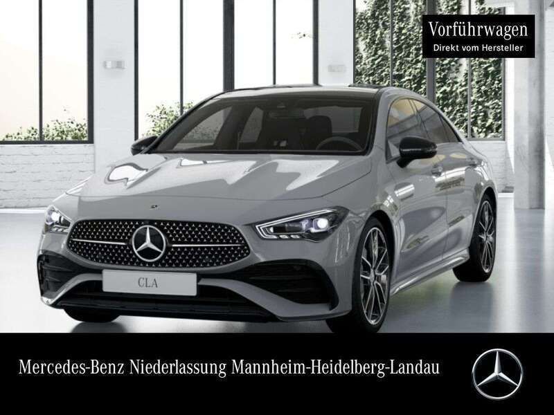 Manufaktur alpingrau Gebraucht 2025 Mercedes CLA200 AMG Coupé | 41.390 € (Fairer Preis) - Bild 1/4