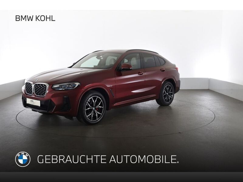 Rot Gebraucht 2022 BMW X4 M Sport SUV | 48.480 € (Guter Preis) - Bild 1/4