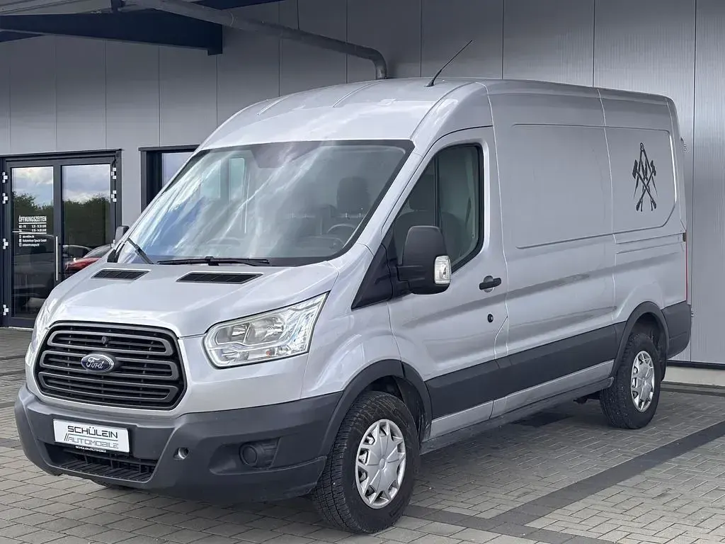 Gebraucht Ford Transit 155 PS (114 kW) 2014 Polarsilber metallic Van / Kleinbus