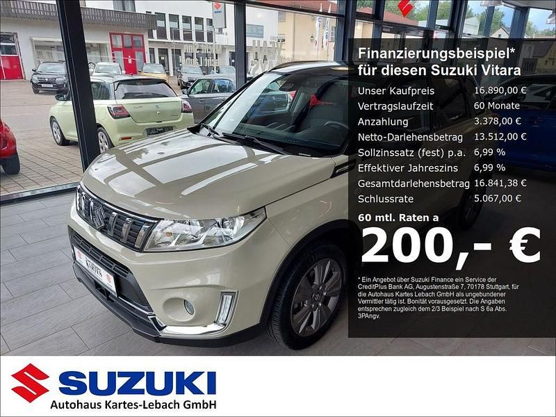 Beige Gebraucht 2019 Suzuki Vitara Comfort SUV | 16.890 € (Fairer Preis) - Bild 1/3
