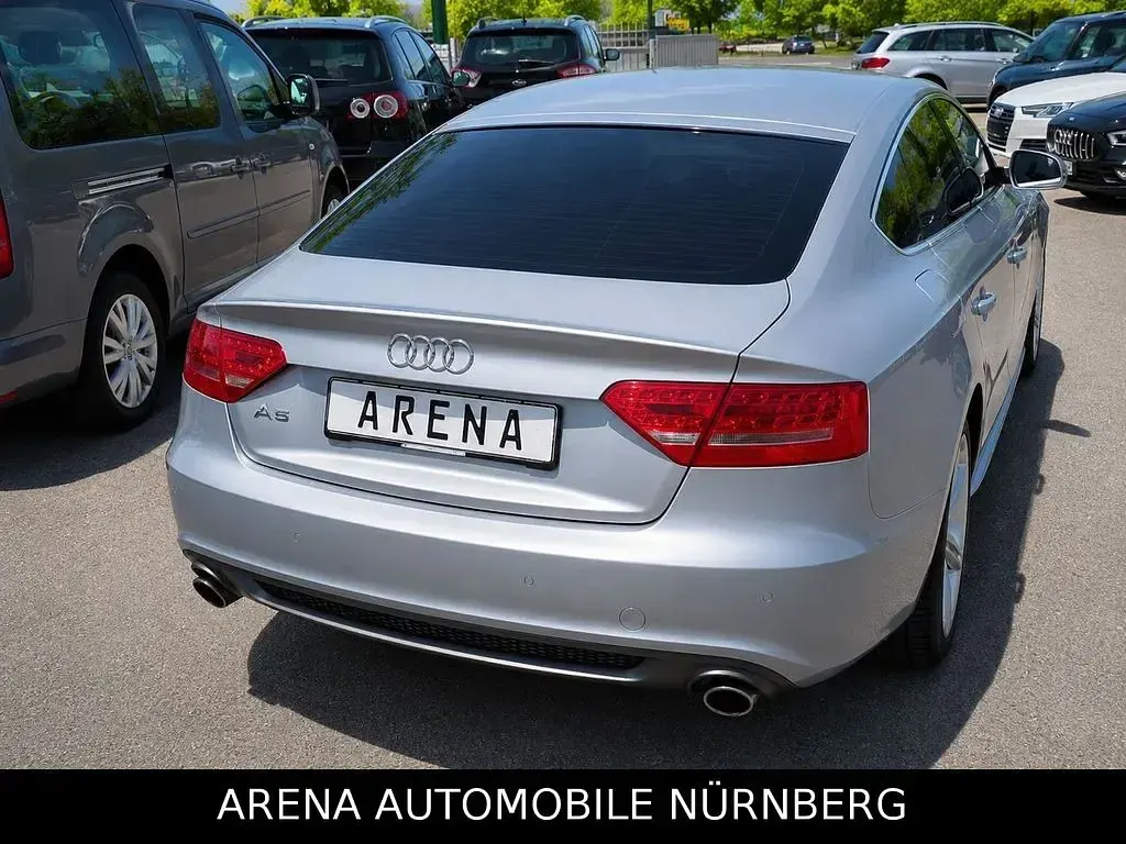 Gebraucht Audi A5 Sportback S-Line 179 PS (131 kW) 2010 Silber Kleinwagen