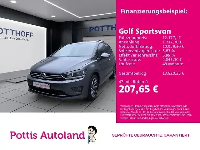 Gebraucht VW Golf VII Sound 110 PS (80 kW) 2017