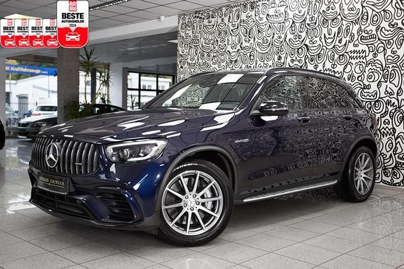 Gebraucht Mercedes GLC63 AMG AMG 476 PS (350 kW) 2020 Cavansitblau metallic SUV