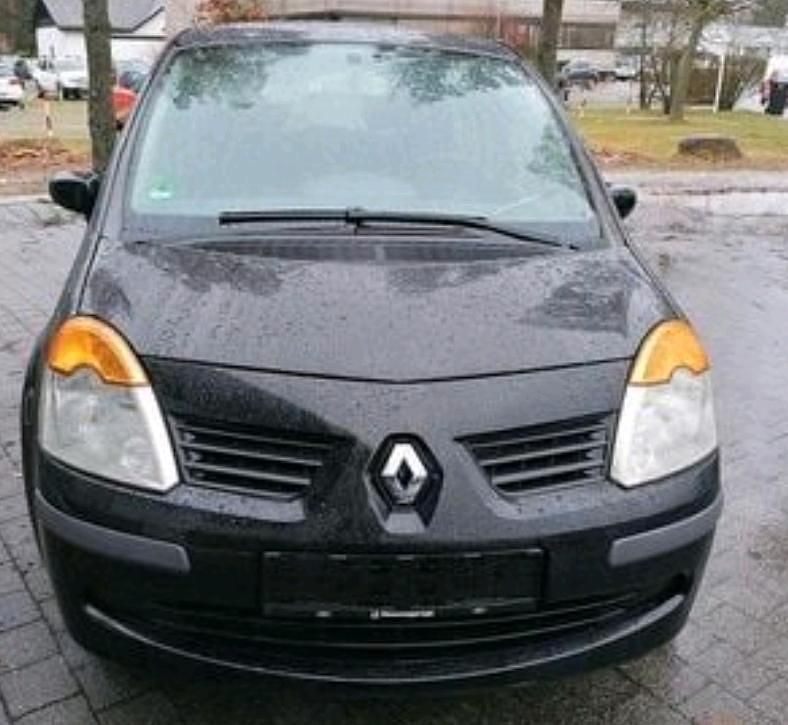 Gebraucht Renault Modus 75 PS (55 kW) 2005 Schwarz Van / Kleinbus