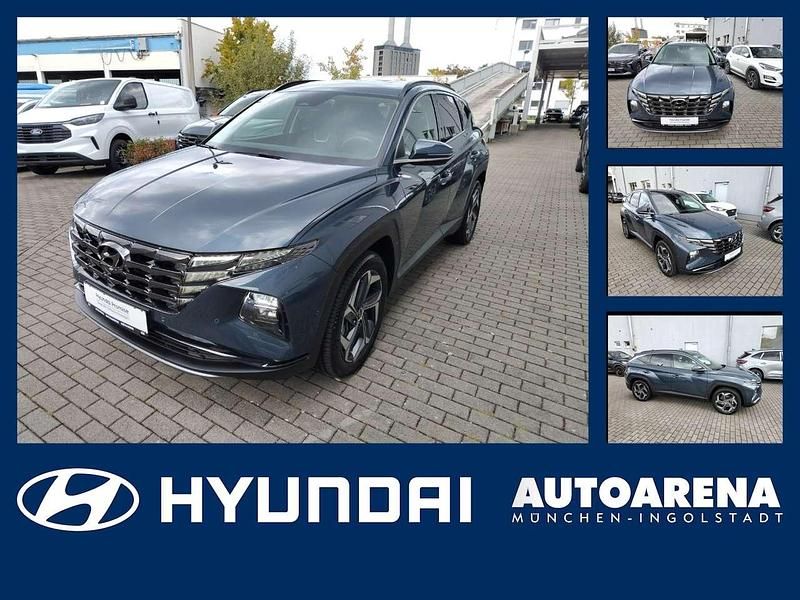 Teal blue / met Gebraucht 2022 Hyundai Tucson Prime SUV | 29.475 € (Fairer Preis) - Bild 1/4
