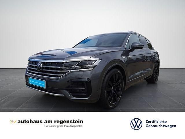 Grau Gebraucht 2021 VW Touareg R-line SUV | 54.940 € (Etwas zu teuer) - Bild 1/4