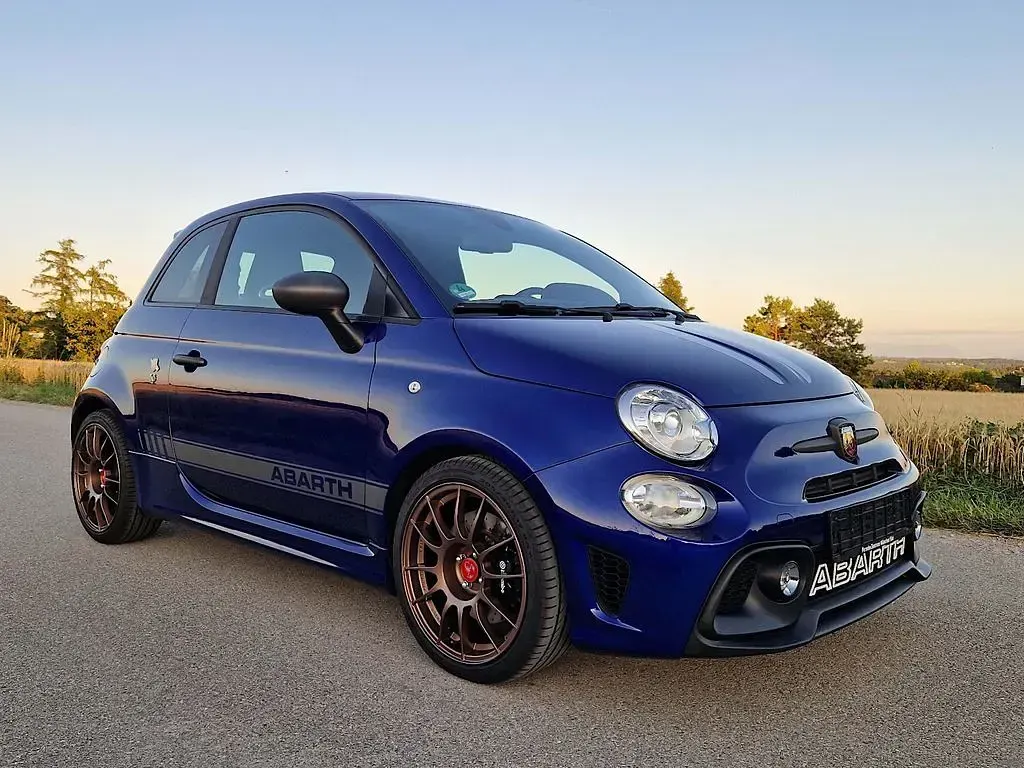 Gebraucht Abarth 595 Competizione 179 PS (131 kW) 2018 Blau Kleinwagen