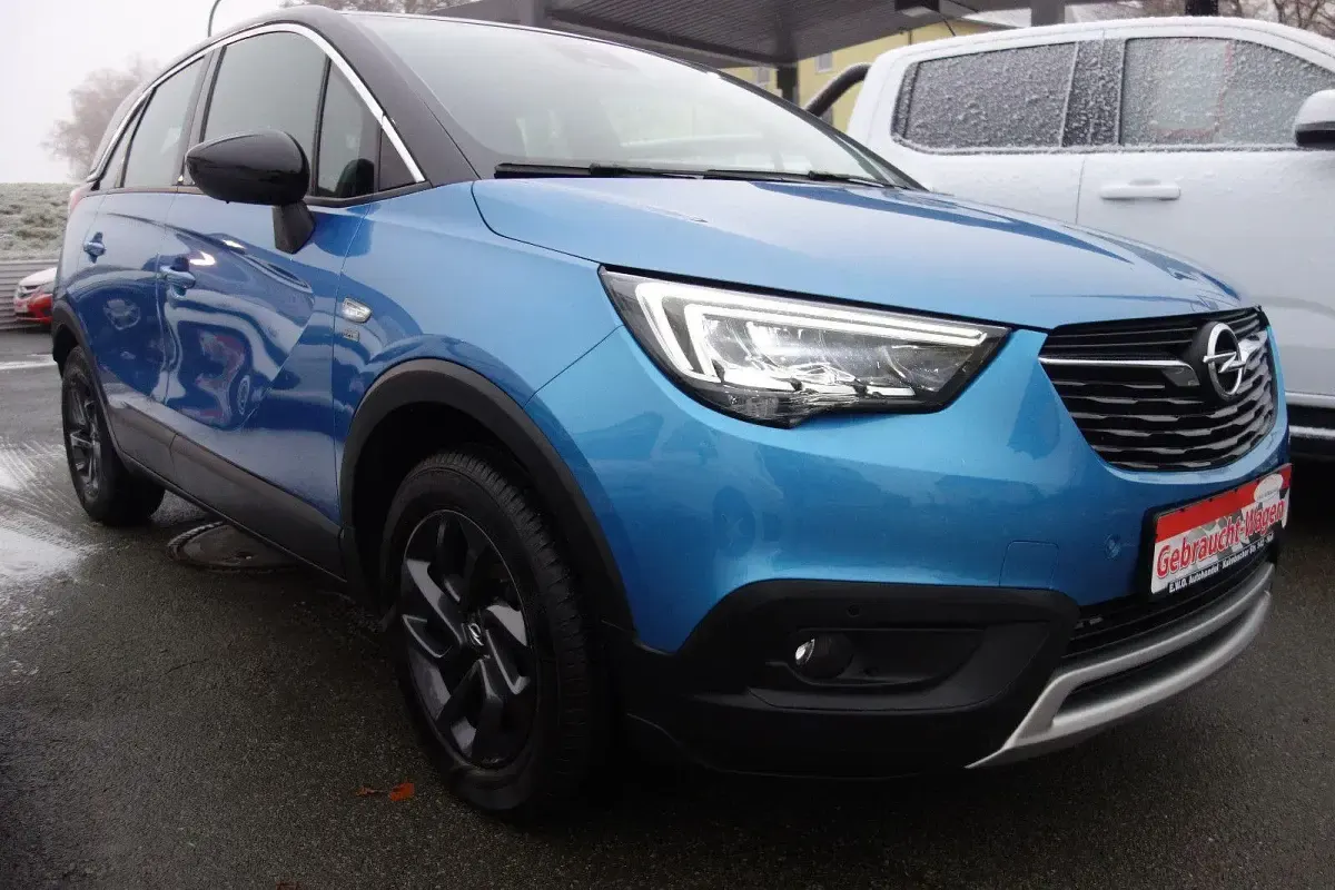 Gebraucht Opel Crossland 110 PS (80 kW) 2019 Blau SUV