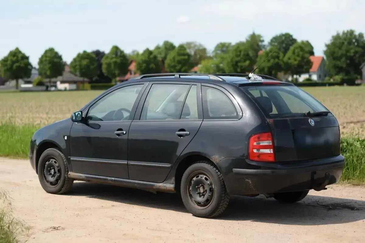 Brugt Skoda Fabia 101 HK (74 kW) 2004 Sort Stationcar