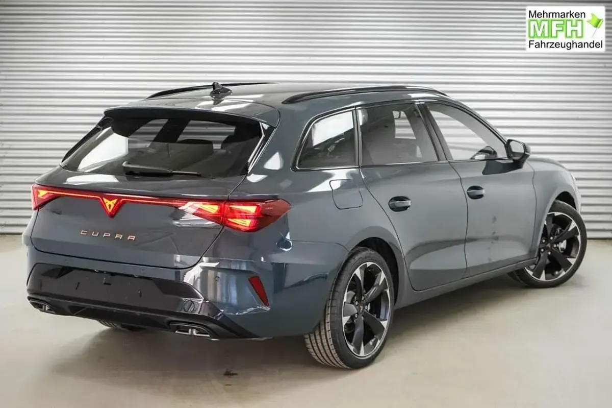 Ny Cupra Leon 204 HK (150 kW) 2026 Blå Stationcar