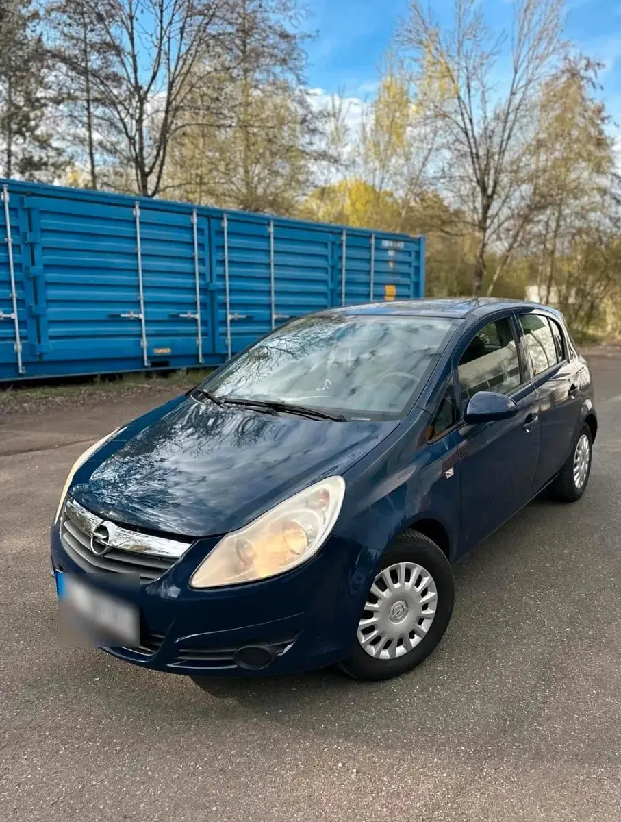 Gebraucht Opel Corsa 60 PS (44 kW) 2009 Blau Kleinwagen