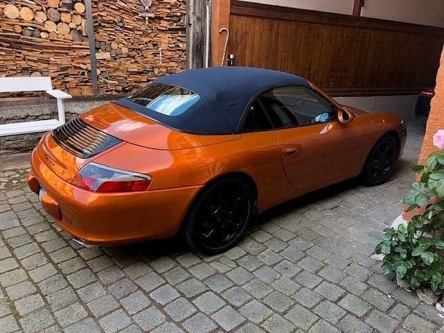Orange Gebraucht 2002 Porsche 996 Cabrio | 29.500 € - Bild 1/2