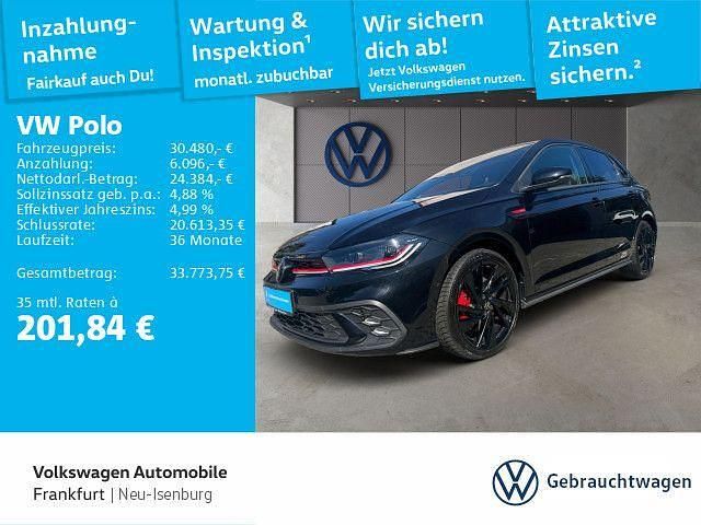 2t deep black perleffekt Gebraucht 2024 VW Polo GTI Limousine | 30.480 € (Teuer) - Bild 1/4