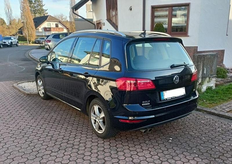Gebraucht VW Golf Sportsvan 125 PS (91 kW) 2017 Schwarz Van / Kleinbus