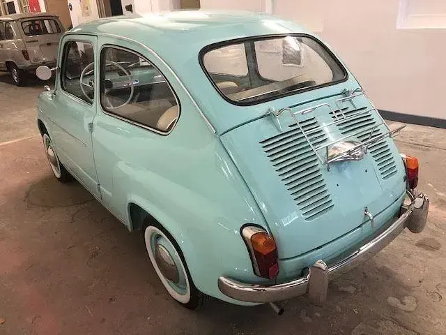 Gebraucht Fiat 750 24 PS (17 kW) 1959 Blau Kleinwagen