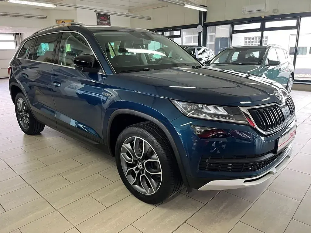 Gebraucht Skoda Kodiaq Scout 4x4 190 PS (139 kW) 2019 Blau SUV