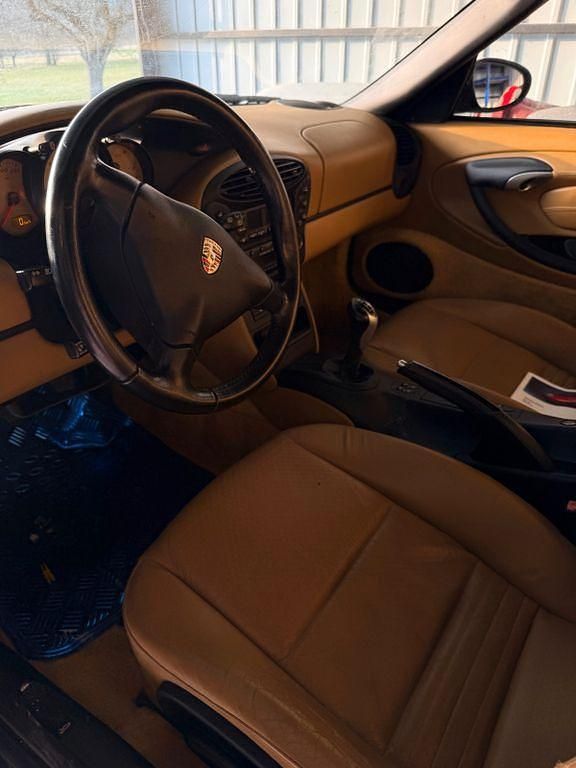 Gebraucht Porsche Boxster 228 PS (167 kW) 2003 Blau Cabrio