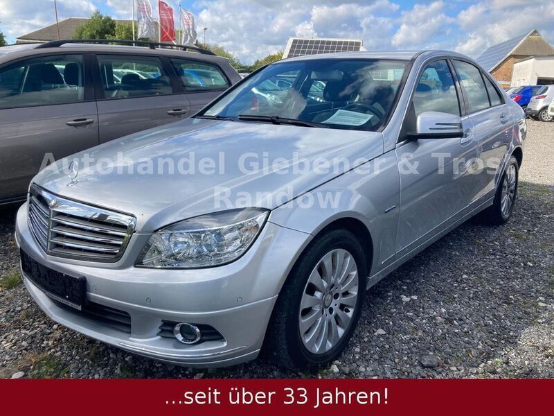 Silber Gebraucht 2010 Mercedes C200 Limousine | 7.250 € (Guter Preis) - Bild 1/4